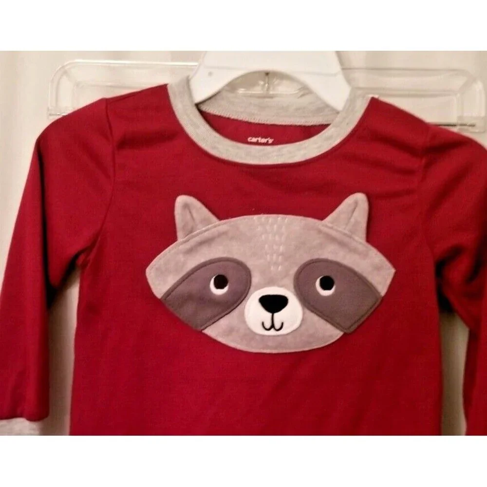 Toddler Pajama Set Animals Cute Carter's New Tags Orig. $22 Soft Sleep 24 Months